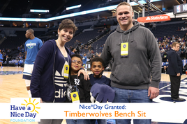 Timberwolves Bench Sit